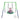 Jumptastic 40" Saucer Swing
