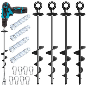 Jumptastic Heavy-Duty Trampoline Anchors ​​Kit​