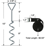 Jumptastic Universal Trampoline Anchor Kit