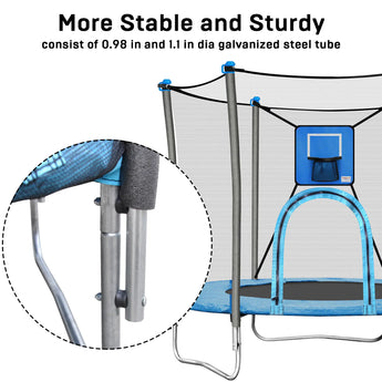 JumpTastic trampoline poles