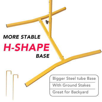 JumpTastic Adjustable Football Goal Post Set 