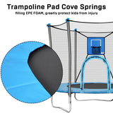JumpTastic trampoline and safety net