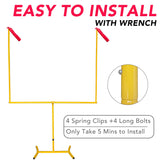 JumpTastic Adjustable Football Goal Post Set 