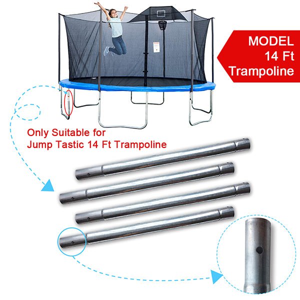 Jumptastic Trampoline leg vertical tube